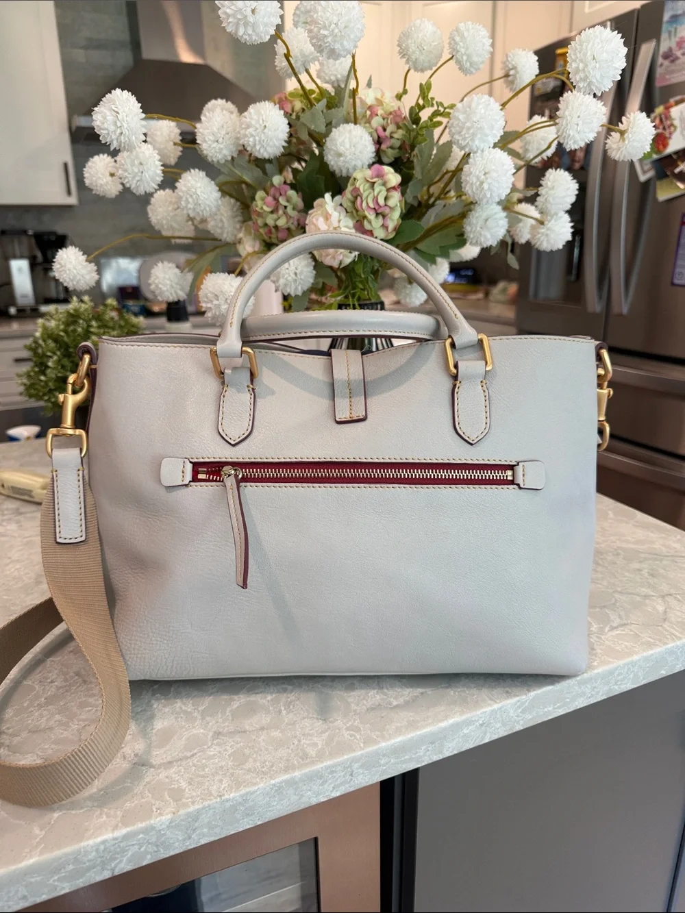 Dooney and Bourke  Florentine leather, large satchel